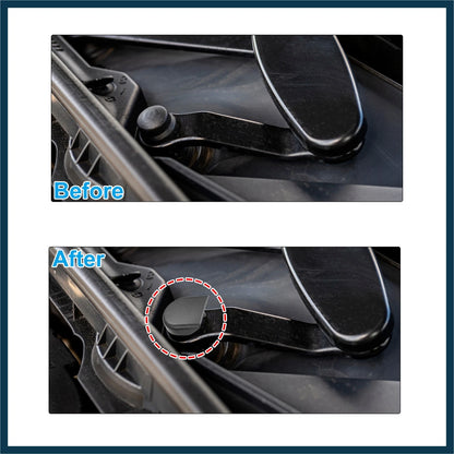 2 x Front Windshield Wiper Arm Nut Cover Cap for Toyota C-HR (2016–2024)