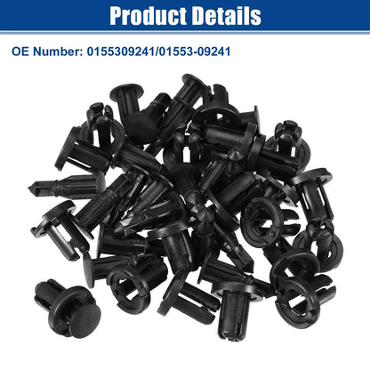 20 x Bumper Cover Push Type Retainer Clips for Nissan 240SX (1989-1998)