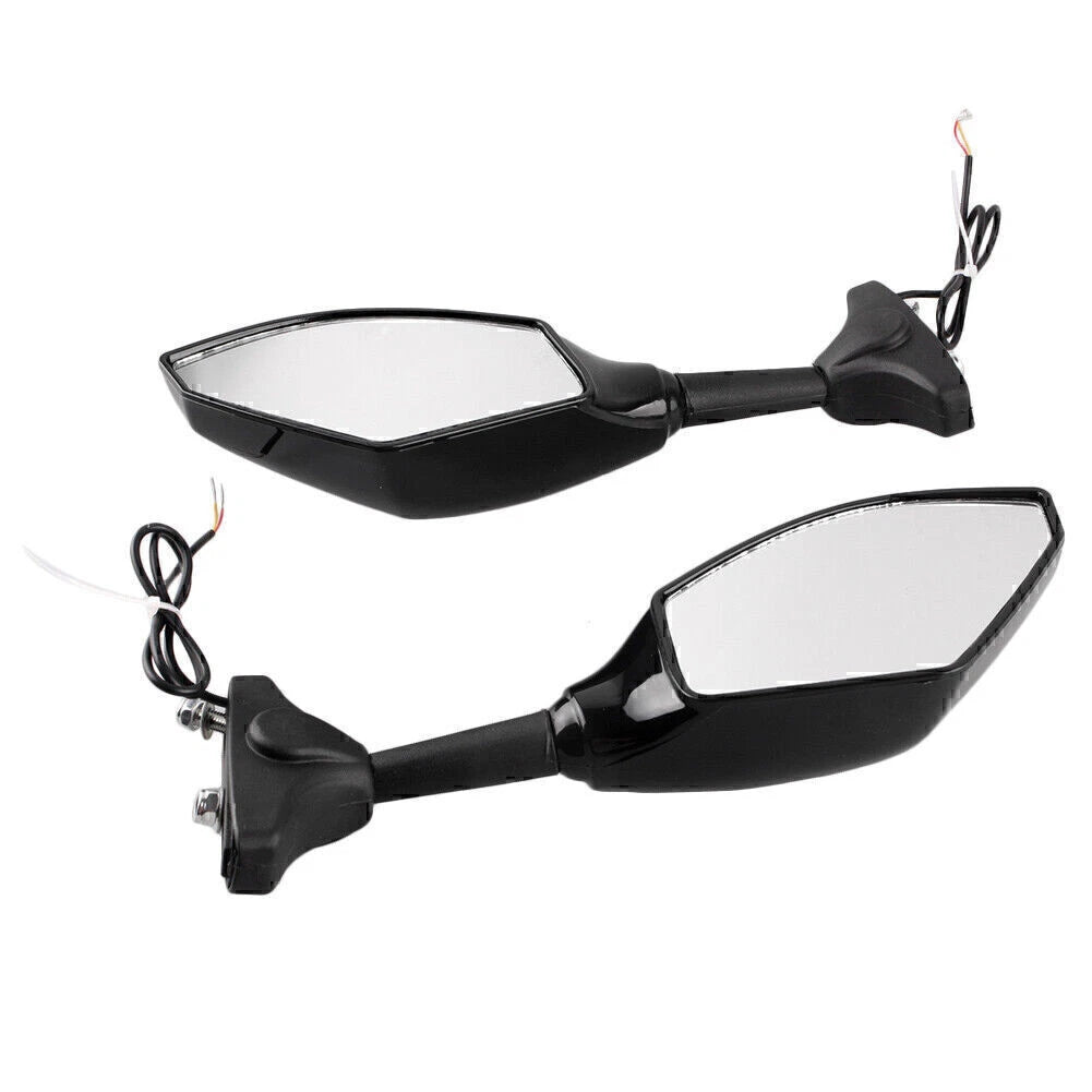 LED Rear Wing Mirrors for Universal Street Bikes