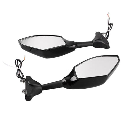 LED Rear Wing Mirrors for Universal Street Bikes