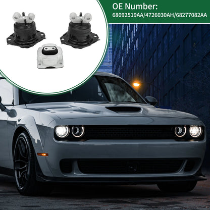 Engine Motor Trans Mount Set for Dodge Challenger