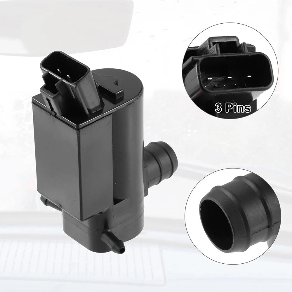 Windshield Washer Pump With Rubber Grommet for Toyota Corolla/Lexus (2003–2023)