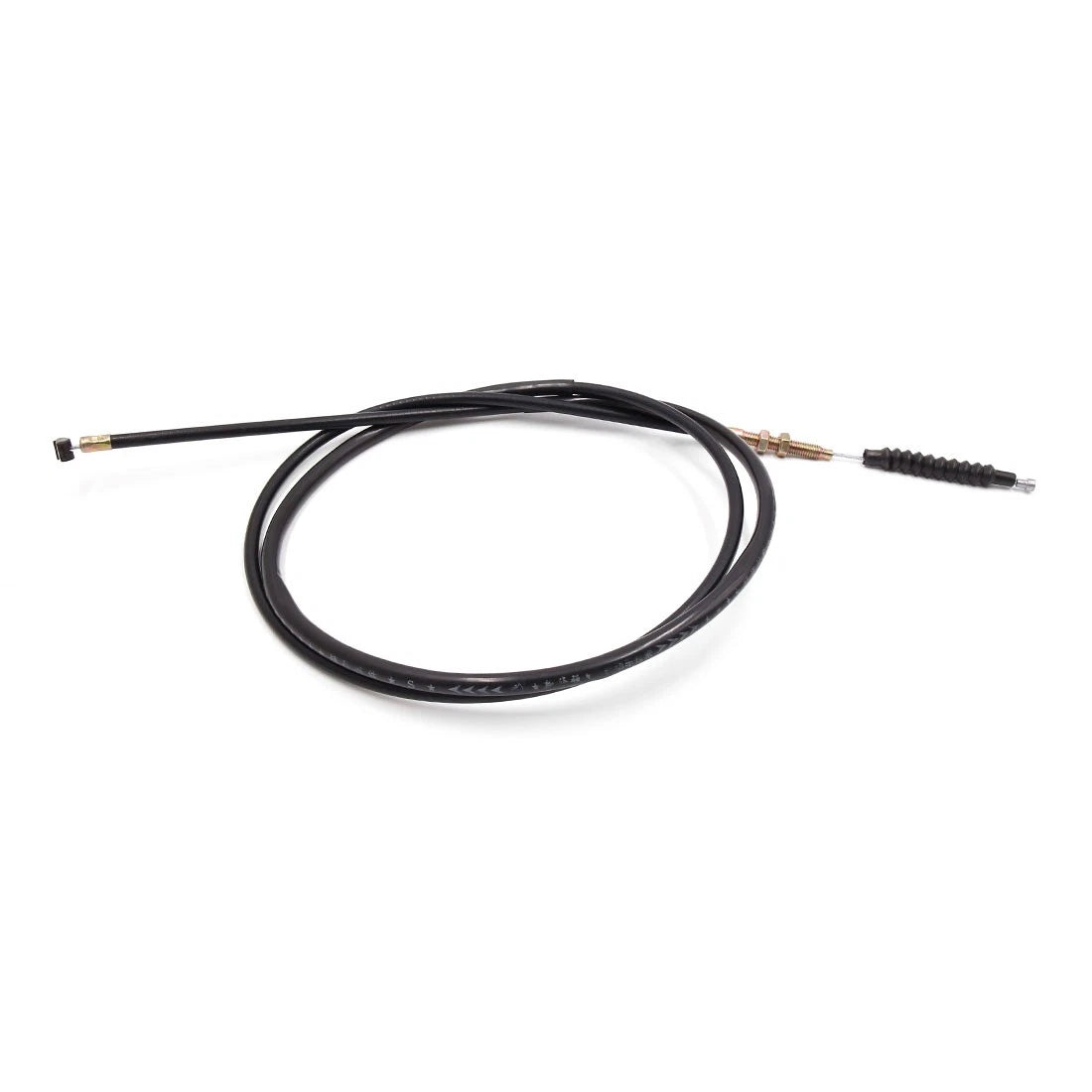 Clutch Cable / 185cm Length / Black Rubber Coated for CG200