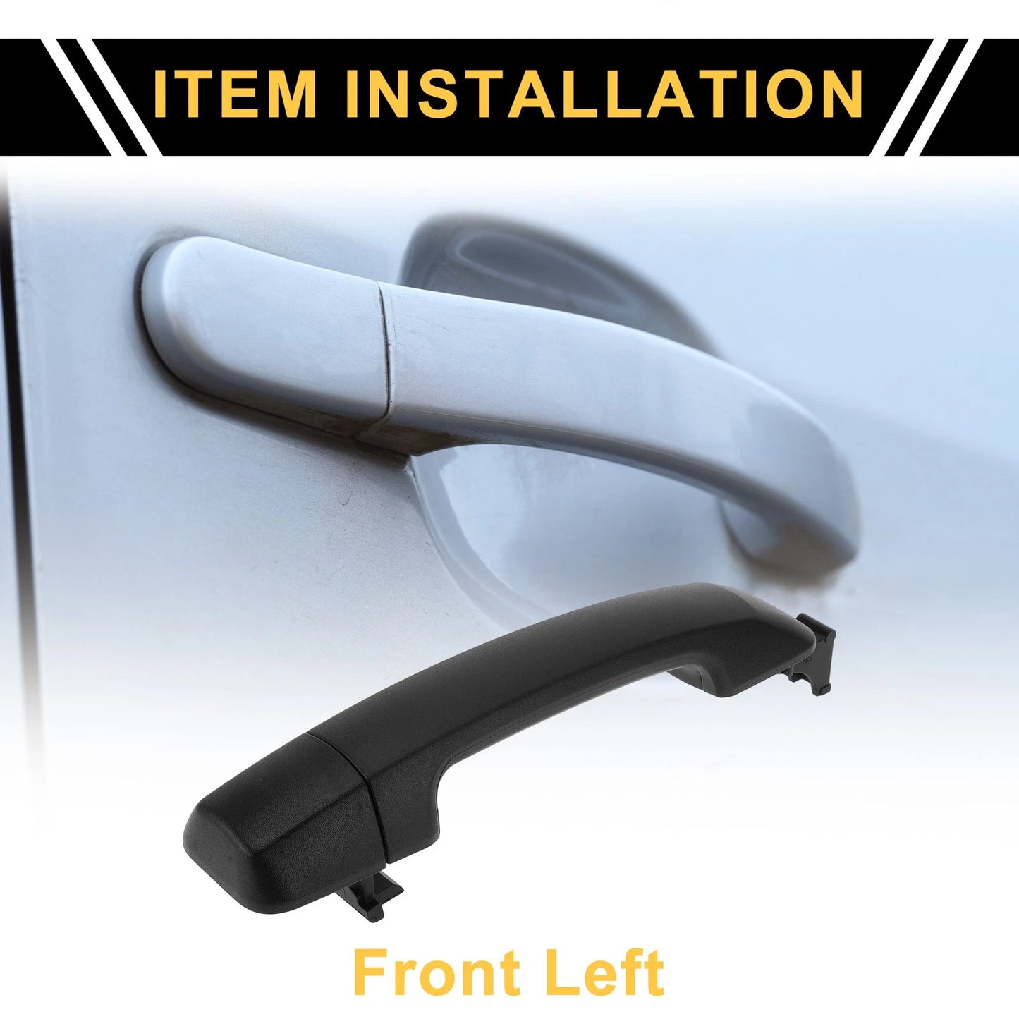Front Left Exterior Door Handle for Toyota Tundra (2007–2020)