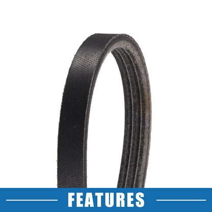 3 x Car Serpentine Belts for Toyota Celica (1990-1997) EPDM Black
