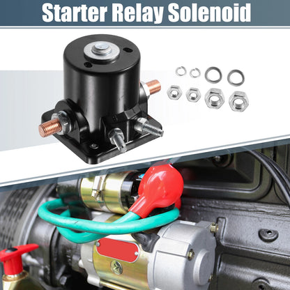 12V Starter Solenoid Switch Relay Intermittent Duty / 4 Terminals for OMC