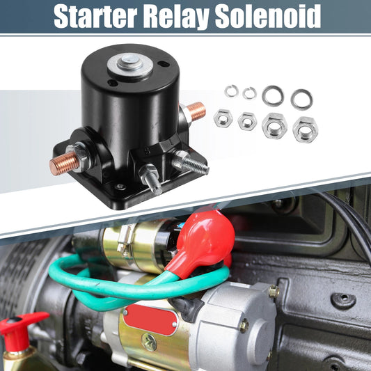 12V Starter Solenoid Switch Relay Intermittent Duty / 4 Terminals for OMC