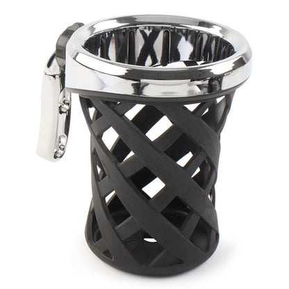 Universal Handlebar Cup Holder with Mesh Basket for Harley