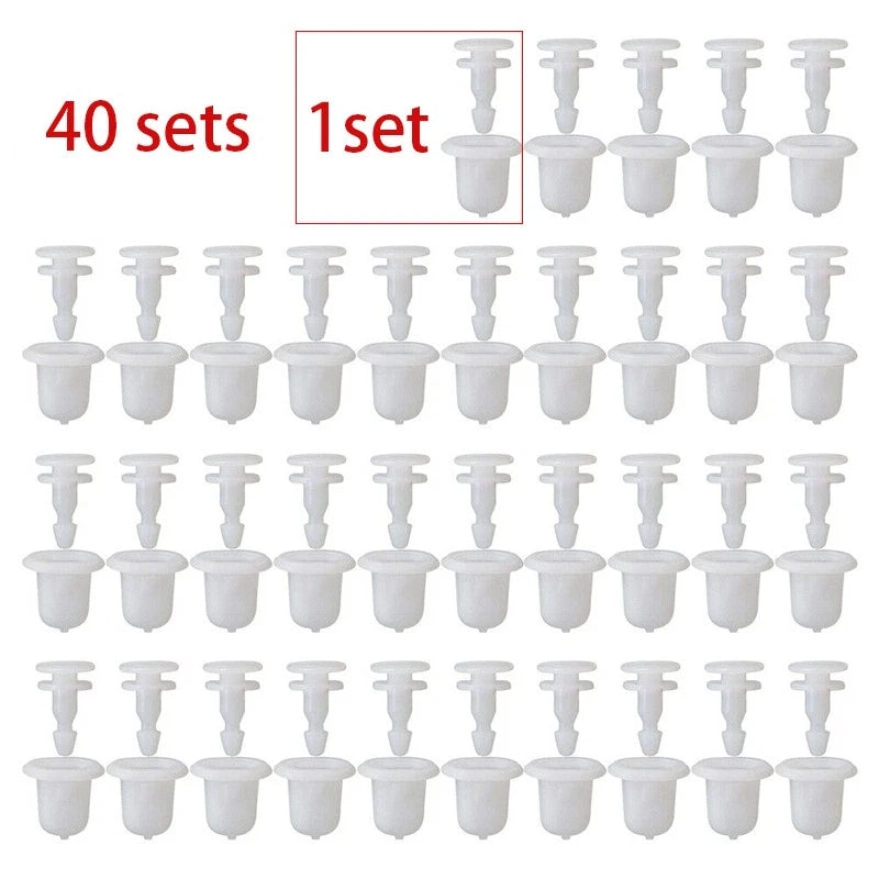40 x Wheel Arch Clips for Nissan Frontier Pathfinder Xterra Navara
