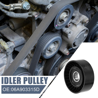 Drive Belt Idler Pulley for Audi A3, BMW, Ford (2006-2008)