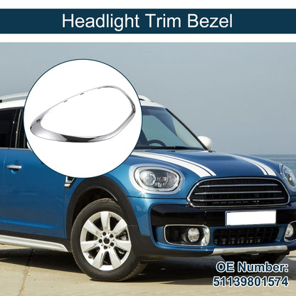 Front Right Headlight Trim Bezel for Mini Cooper Countryman (2011-2016)