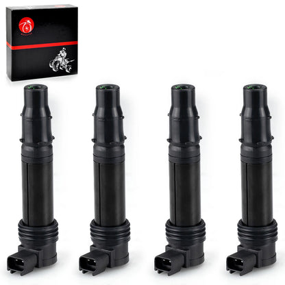 4 x Ignition Coils for Kawasaki Ninja ZX-6R (2003–2018)