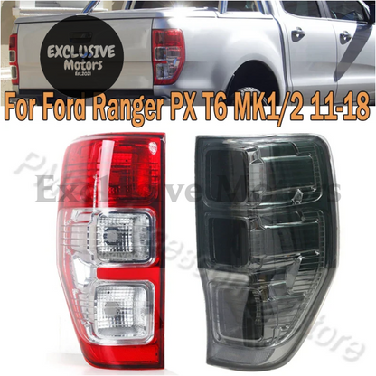 Smoked Rear Tail Light Assembly For Ford Ranger Px (2011-2018)
