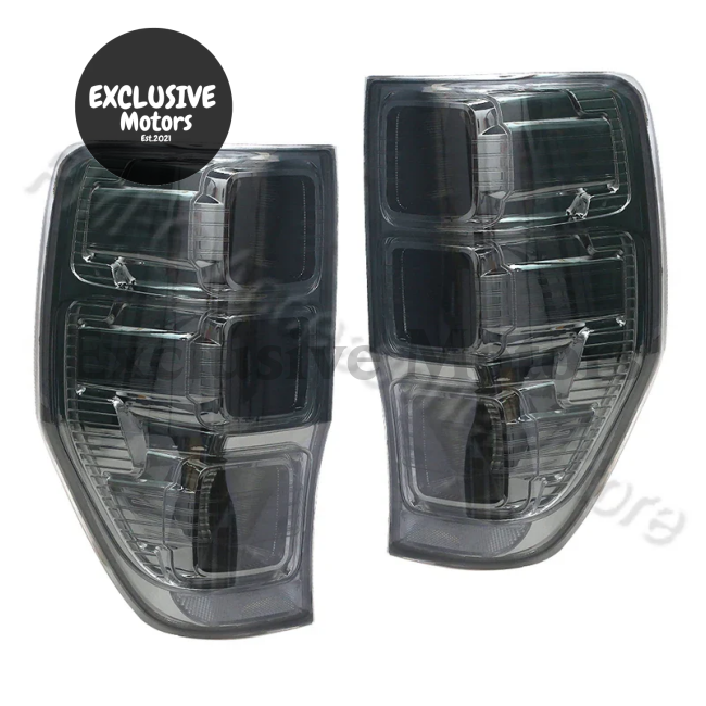 Smoked Rear Tail Light Assembly For Ford Ranger Px (2011-2018)