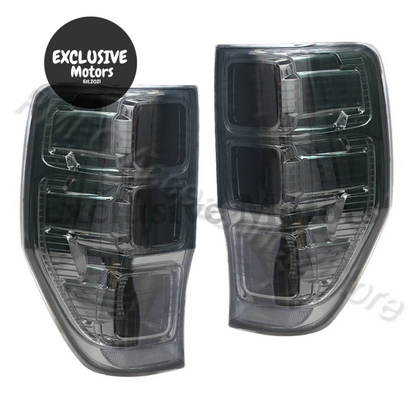 Smoked Rear Tail Light Assembly For Ford Ranger Px (2011-2018)