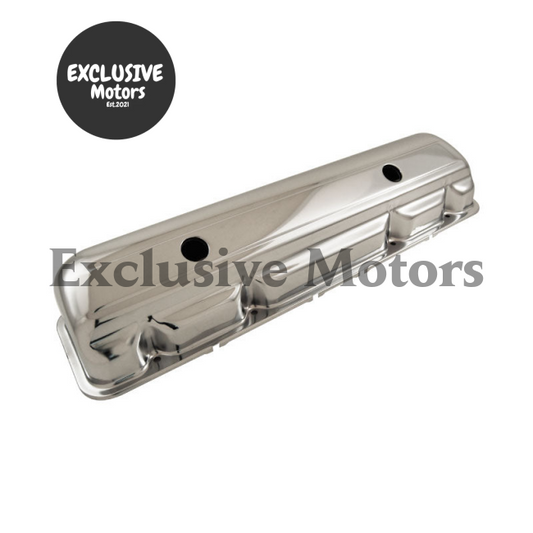 Chrome Steel Rocker Cover for Chrysler Slant 6 170/198/225 (1960-1987)