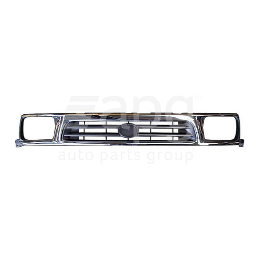 Grille Chrome 1 Piece for Toyota Hilux (1997-2001)