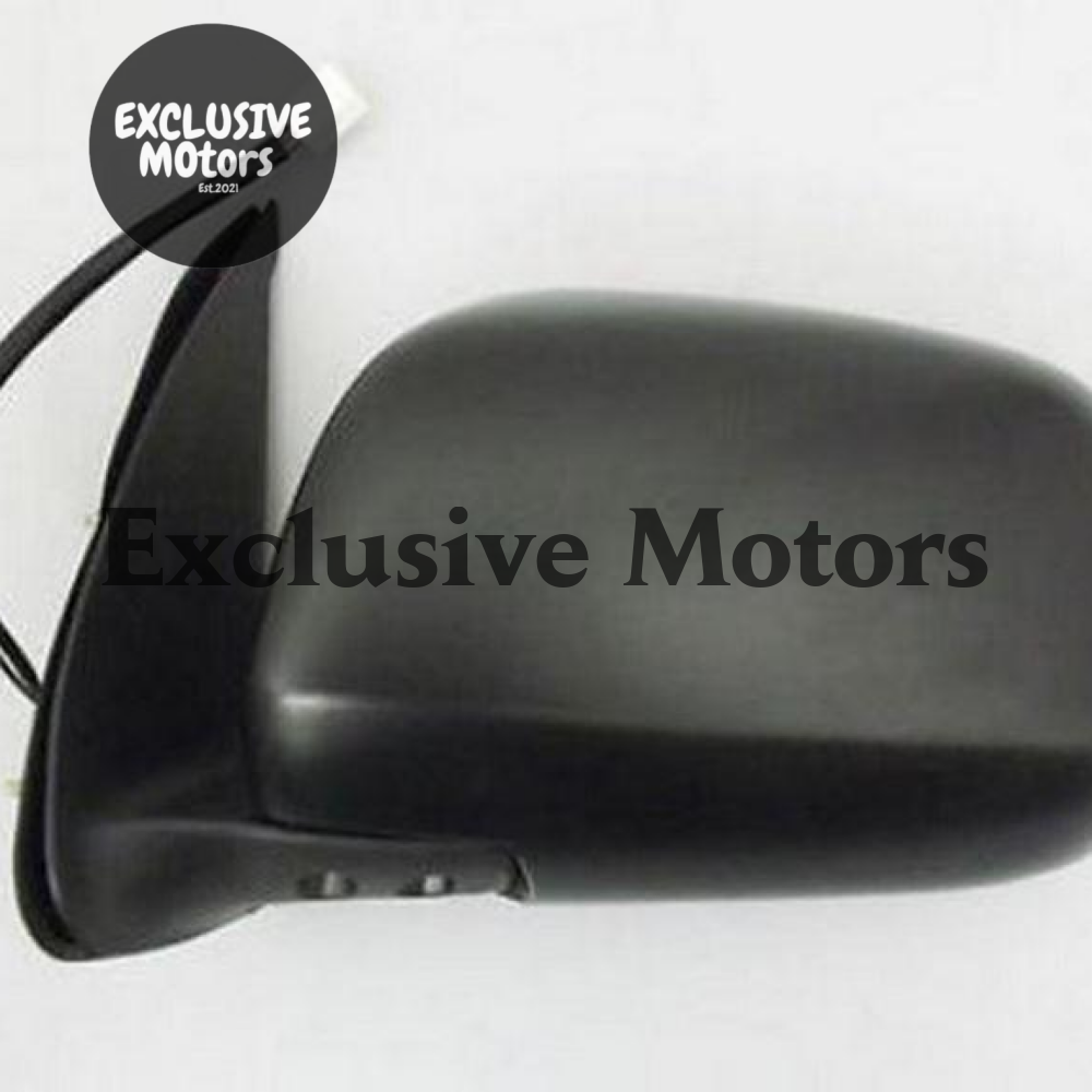 Left Hand Mirror for Toyota Hilux Black 3 Wire (2011-2015)
