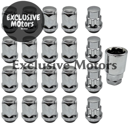 WHEEL NUTS WITH LOCK NUTS + KEY for VB VC VH VK VL VN VP VR VS VT VX VY VZ - HOLDCOM AUTO PARTS